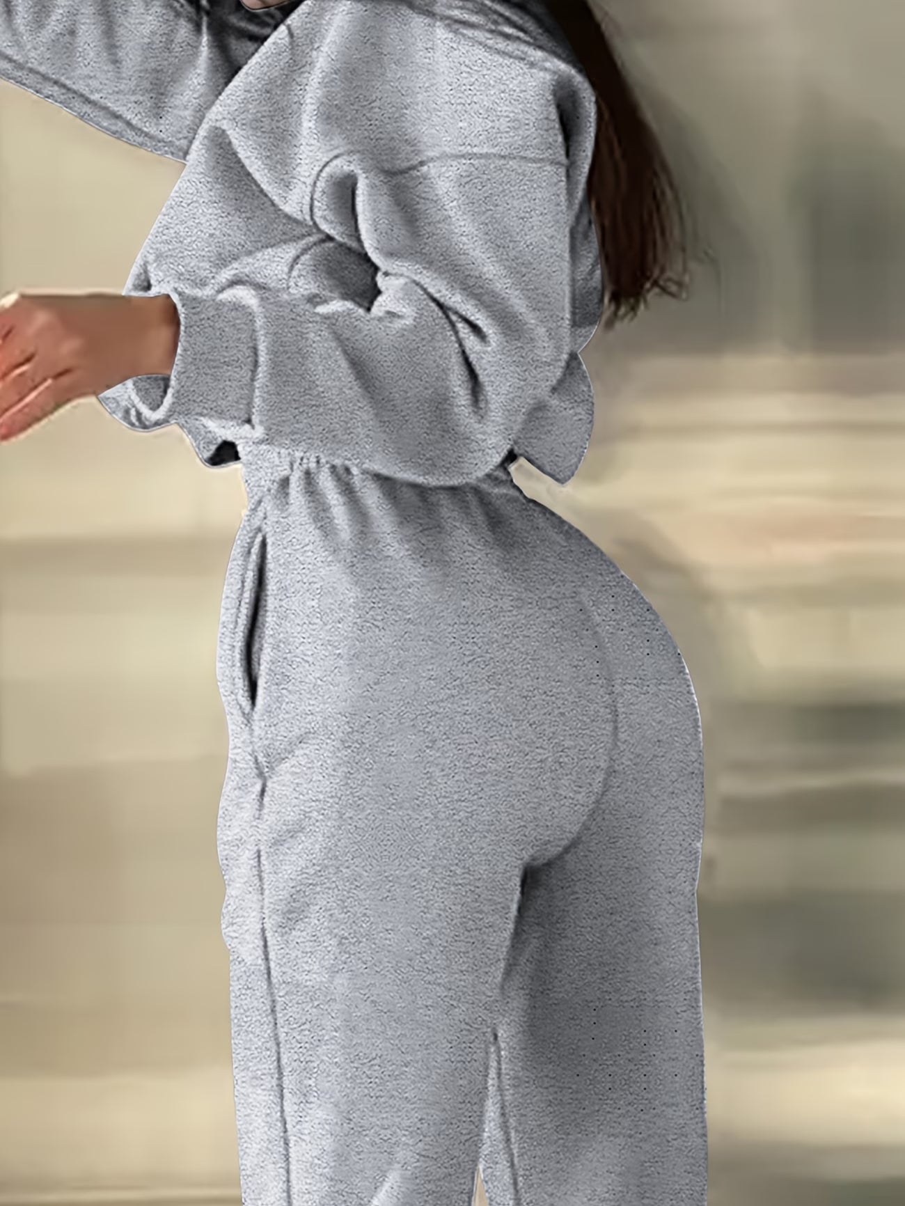 🌸GrapHite Comfortabele tweedelig Joggingpak